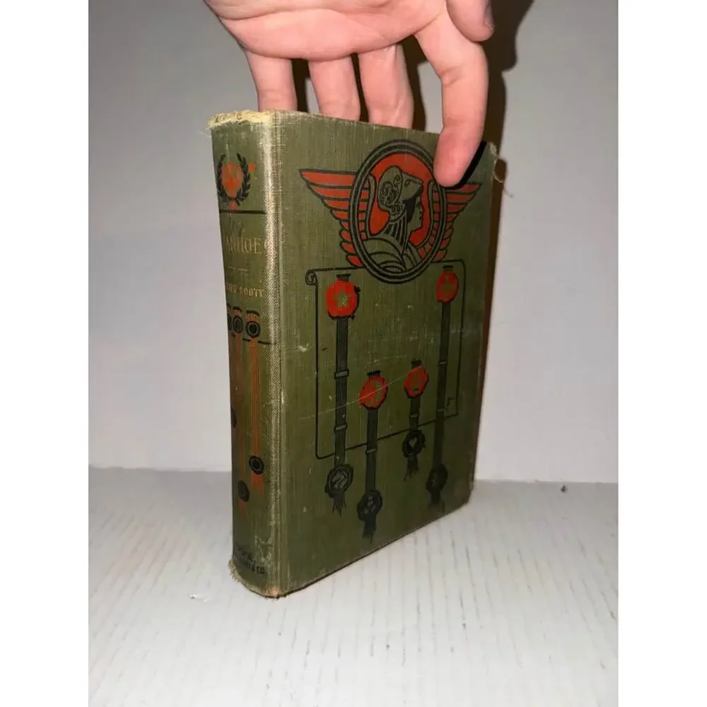 Ivanhoe by Walter Scott Antique Hardcover Donohue Henneberry & Co.